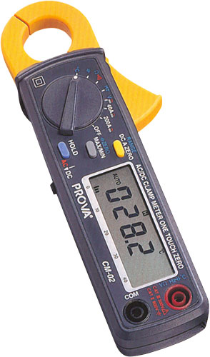 CM-02 - Lakatfogós multiméter