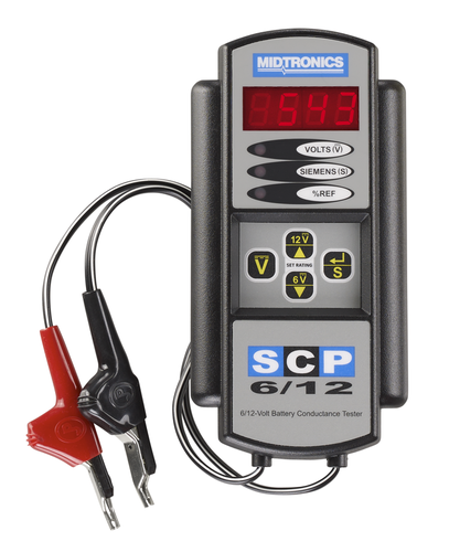 SCP-100 akkumulátor ellenőrző műszer